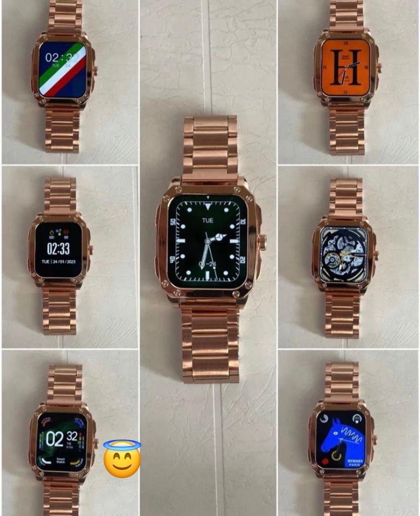 Gold Square Fossil Gen 10 Smartwatch