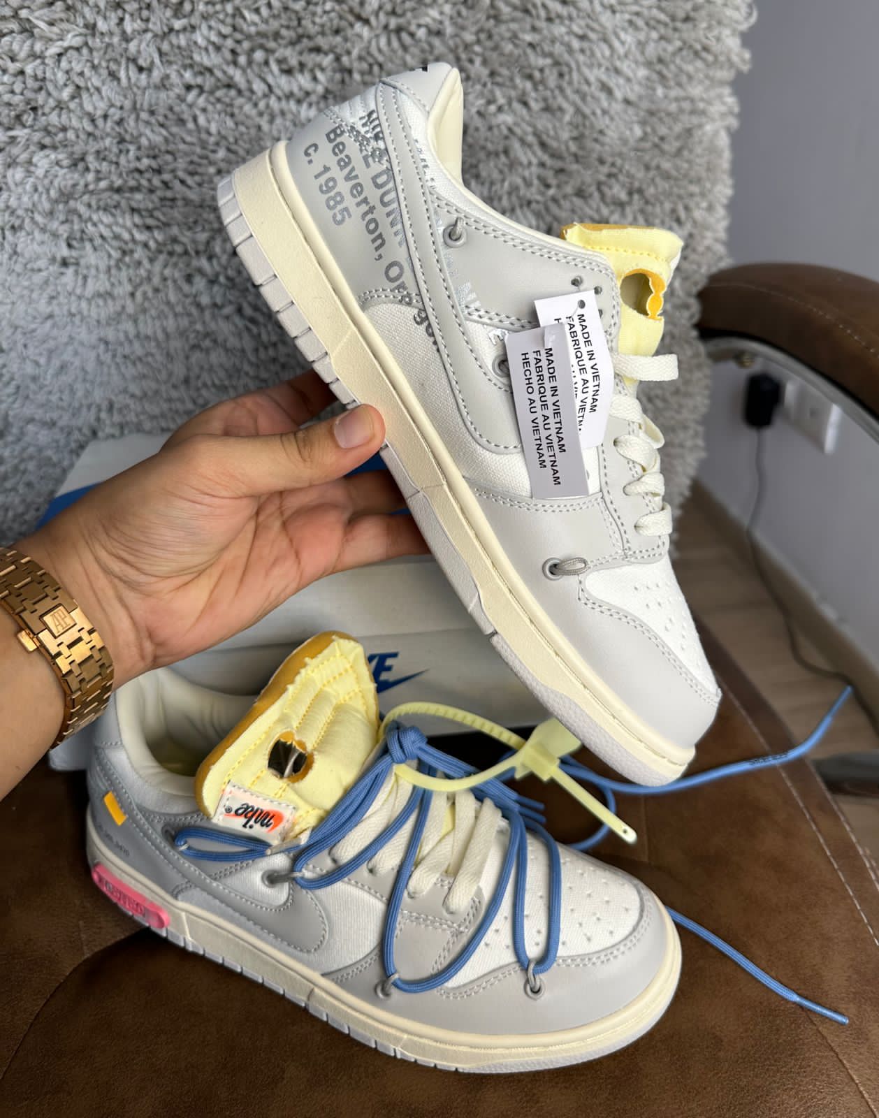 SB Dunk Off White Sneakers