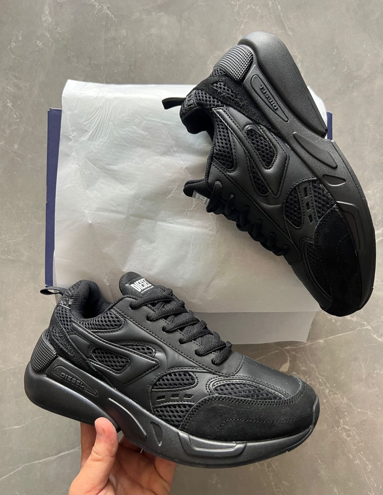 Zool Heren Diesel Sneakers First Copy