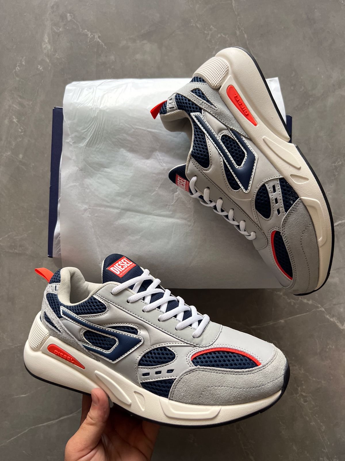 Zool Heren Diesel Sneakers First Copy