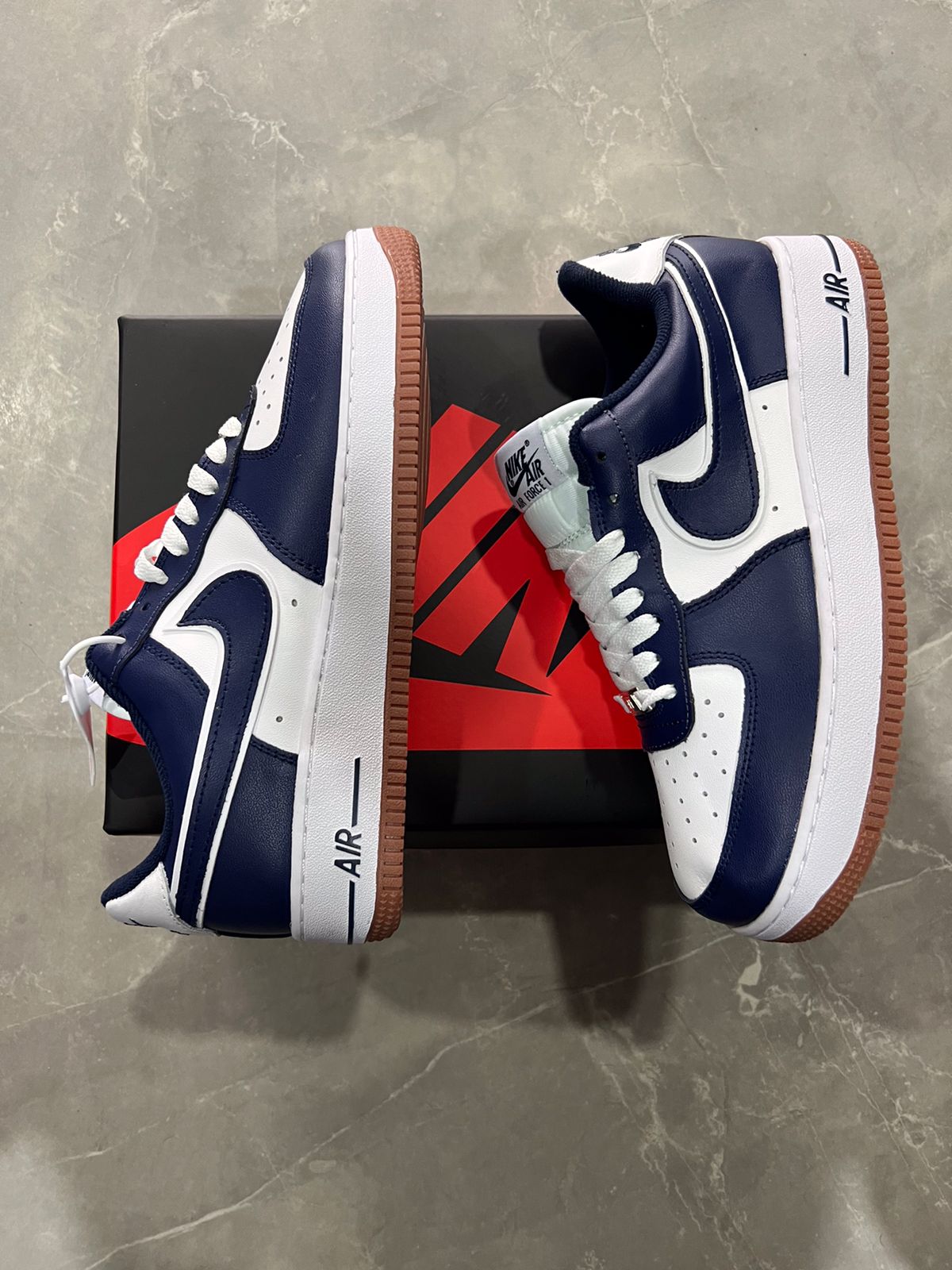 Airforce One Midnight Navy Sneakers