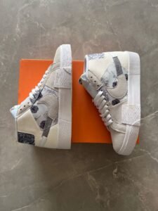 Blazer Mid Check Sneakers For Girls