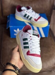 Forum 84 White Green Sneakers In Stock