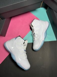 Retro 11 Legend Blue Shoes For Boys