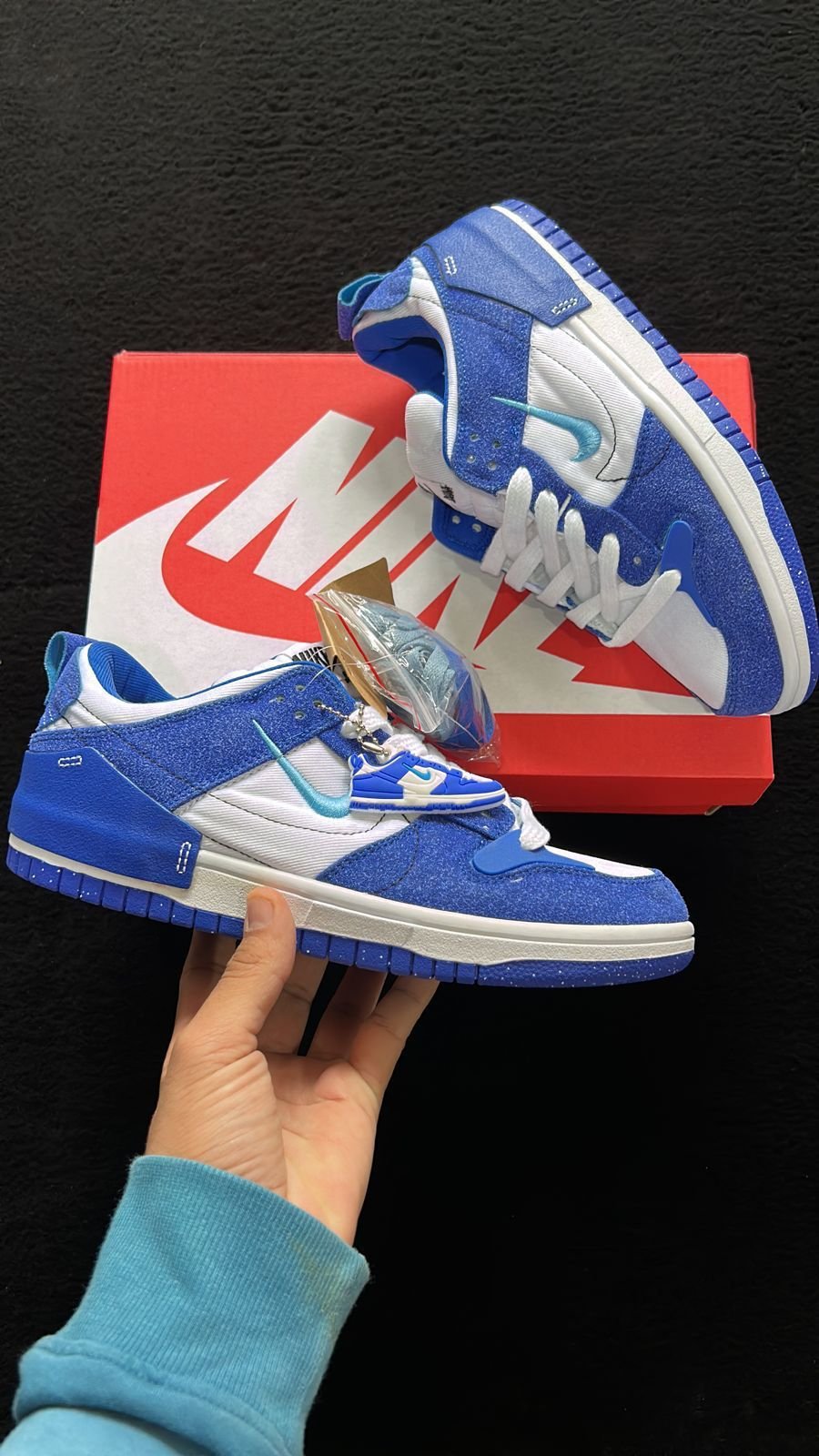 SB Dunk Low Disrupt 2 Blue Sneakers