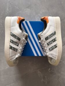 Superstar Off White Focus Orange Sneakers