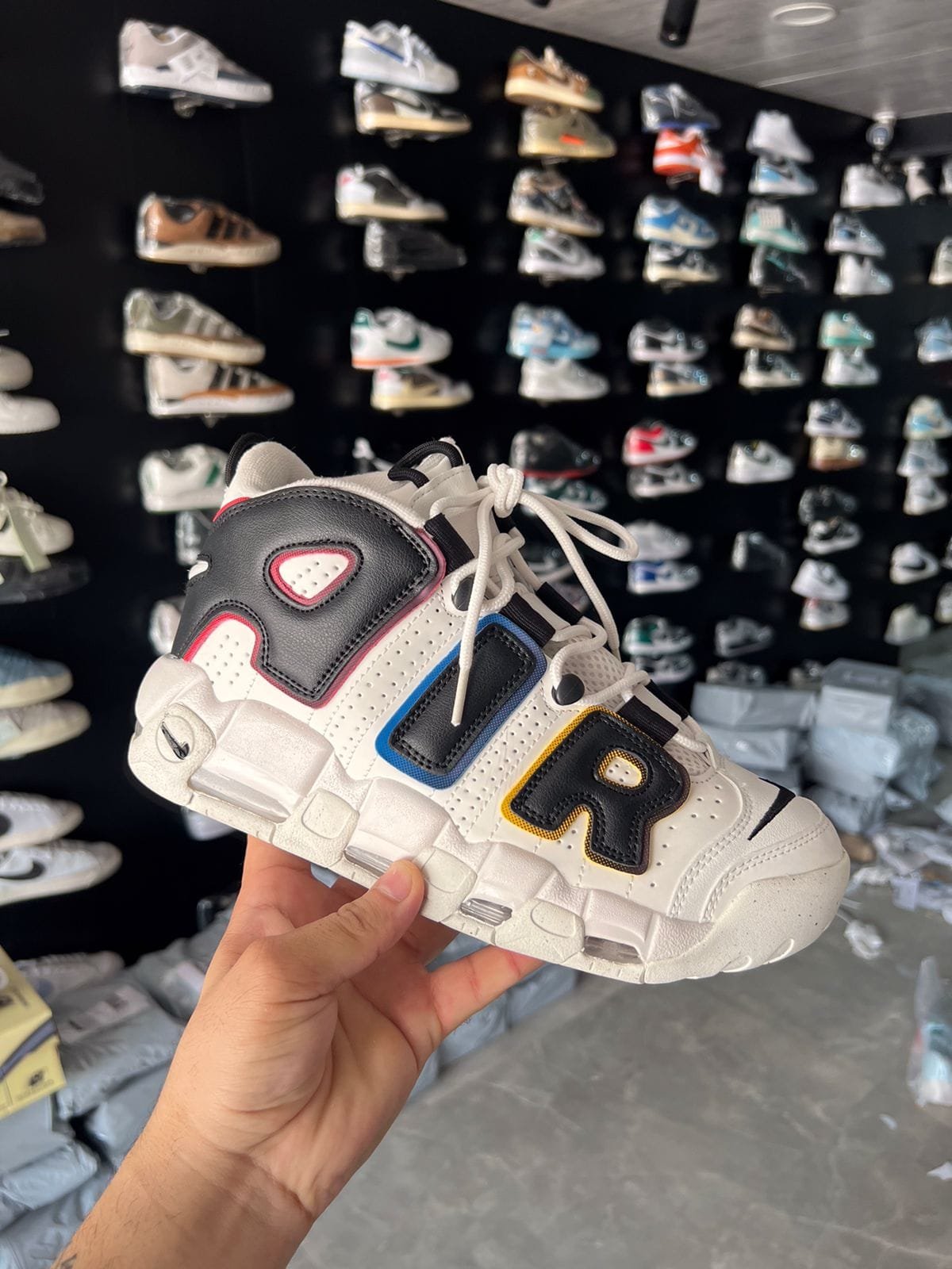 Air Uptempo Trading Cards Sneakers