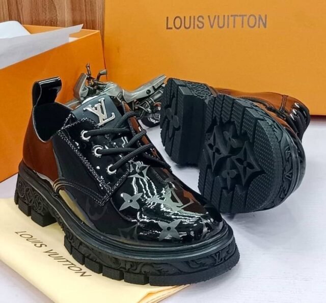 Casual British Style Boots Made In Paris
