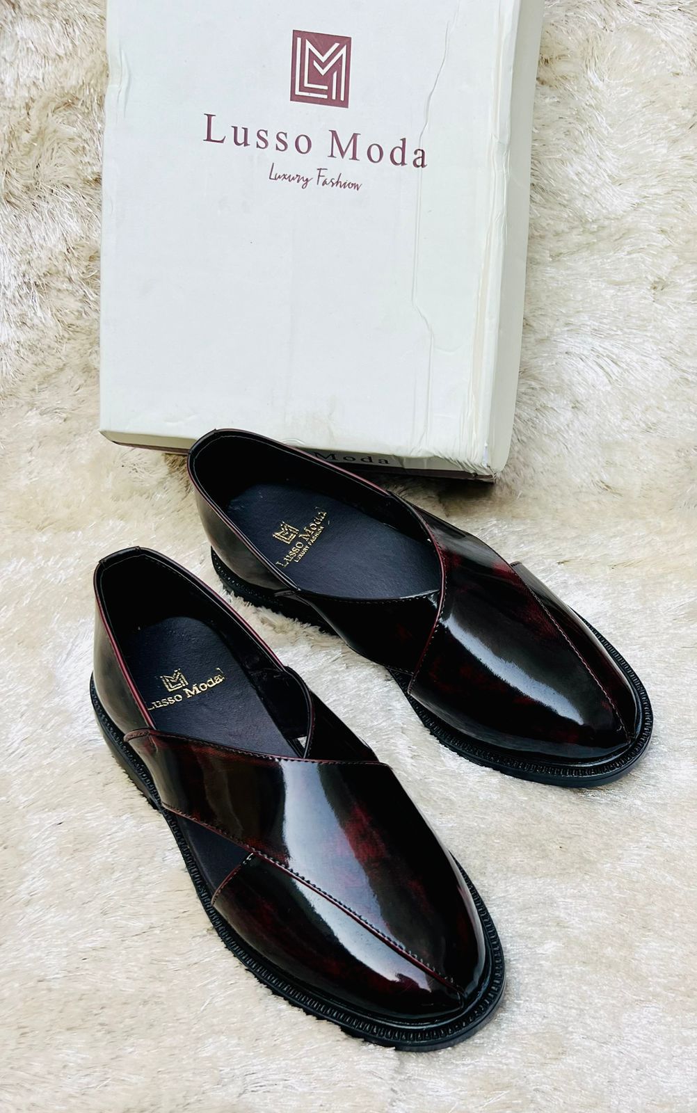 Lusso Moda Shoes With Brand Box