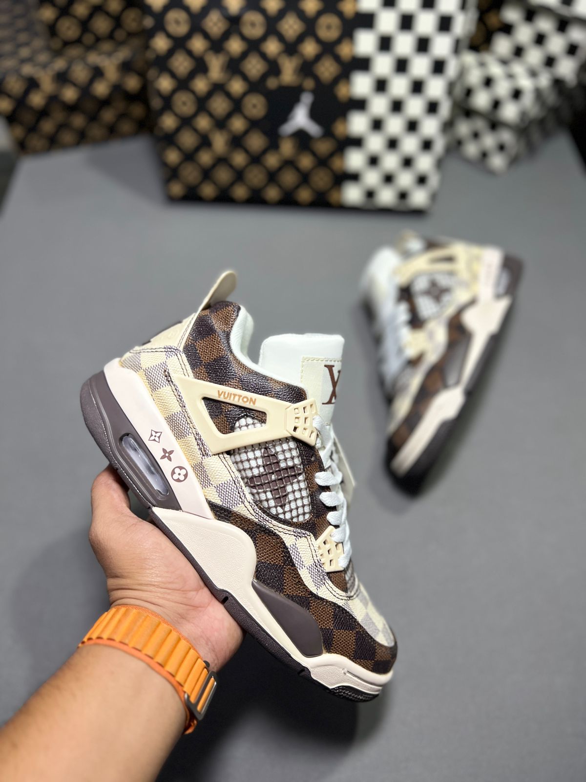 Retro Four Lv Edition Sneakers Limited Stock