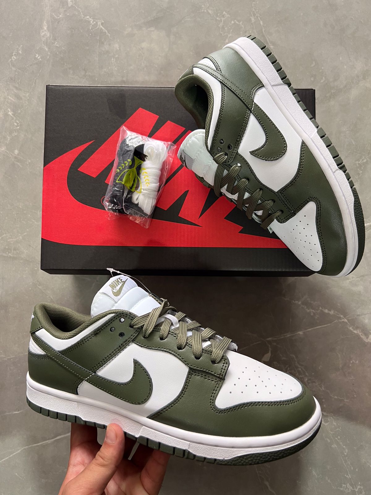 SB Dunk Olive Sneakers in Stock