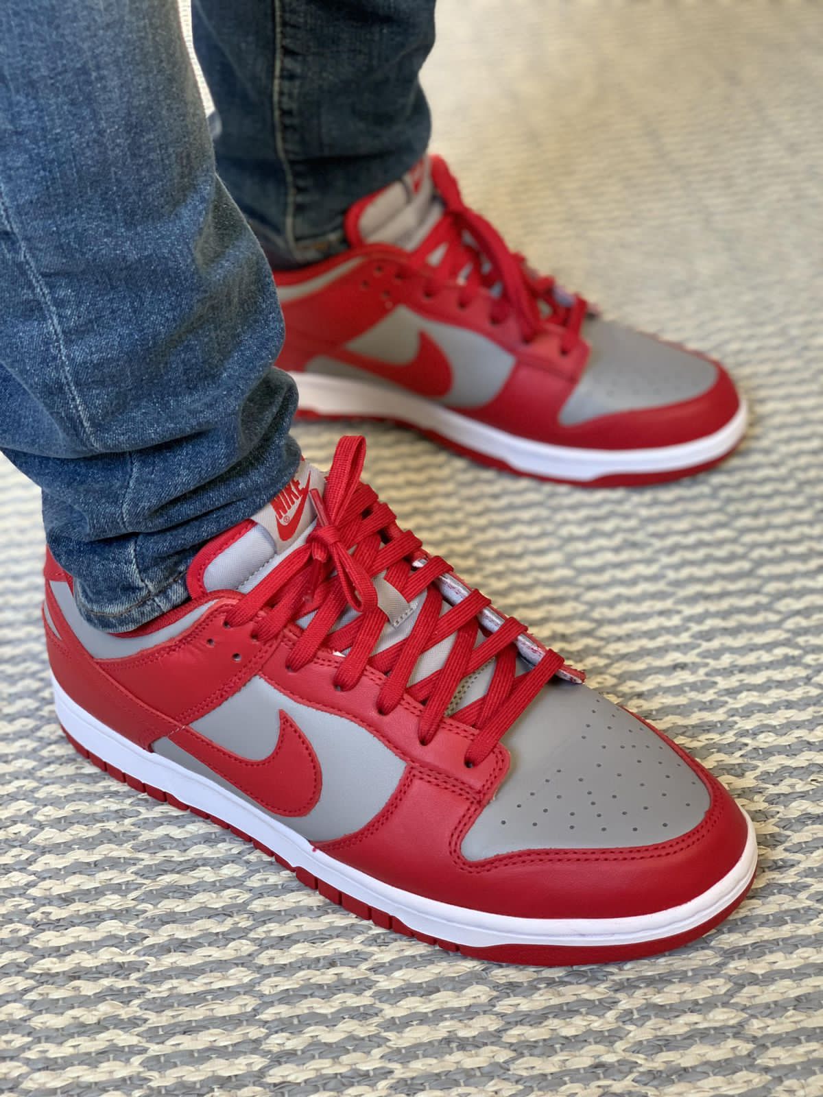 SB Dunk University Red Sneakers For Boys