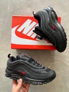 Airmax 97 Tripple Black Sneakers Imported