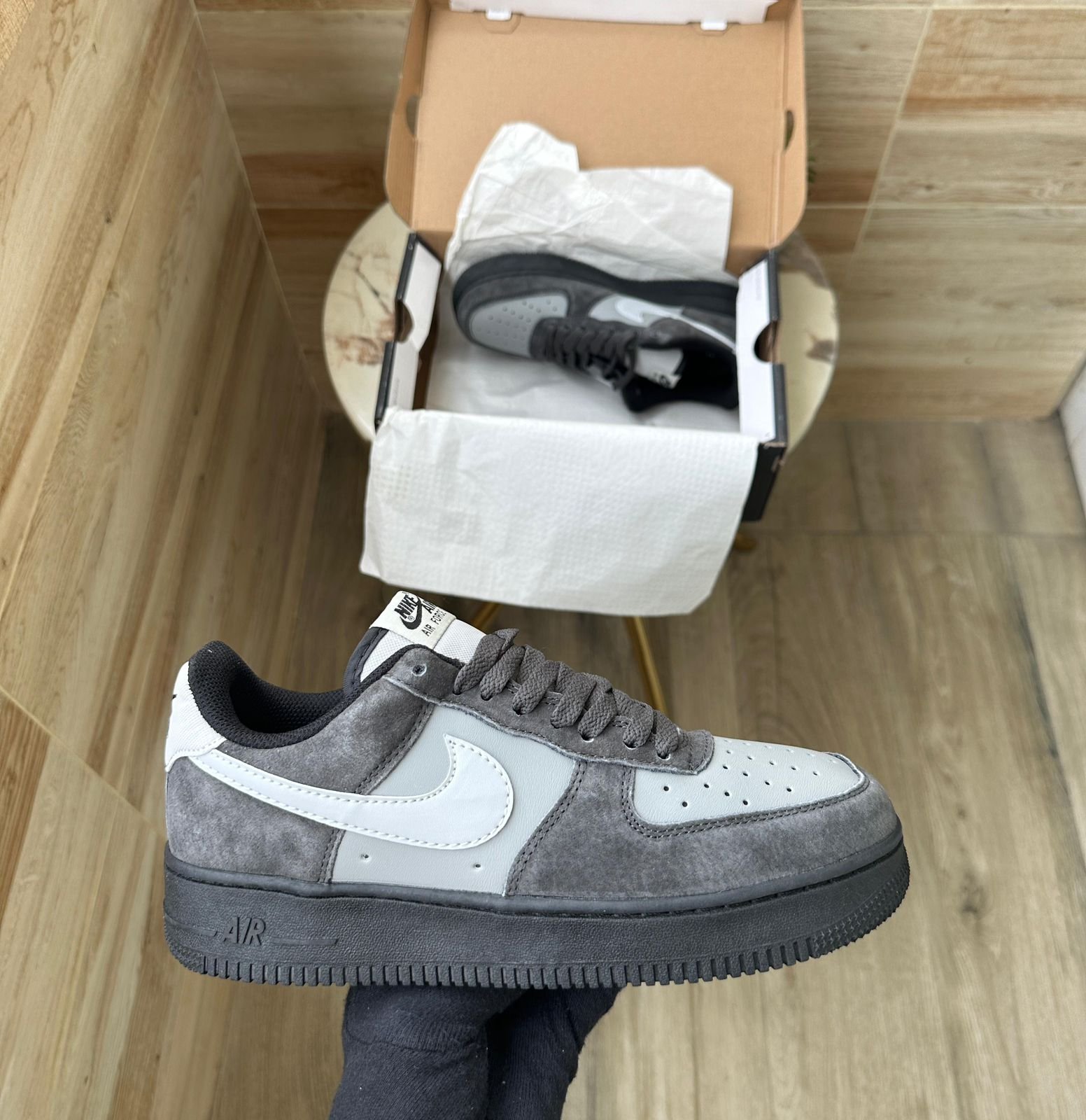 Anthracite Smoke Grey Shoes Airforce One