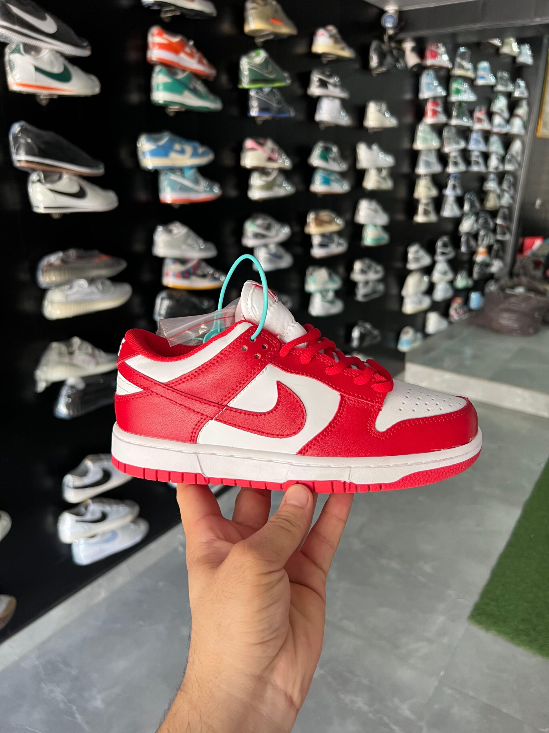 SB Dunk Gym Red Sneakers For Girls