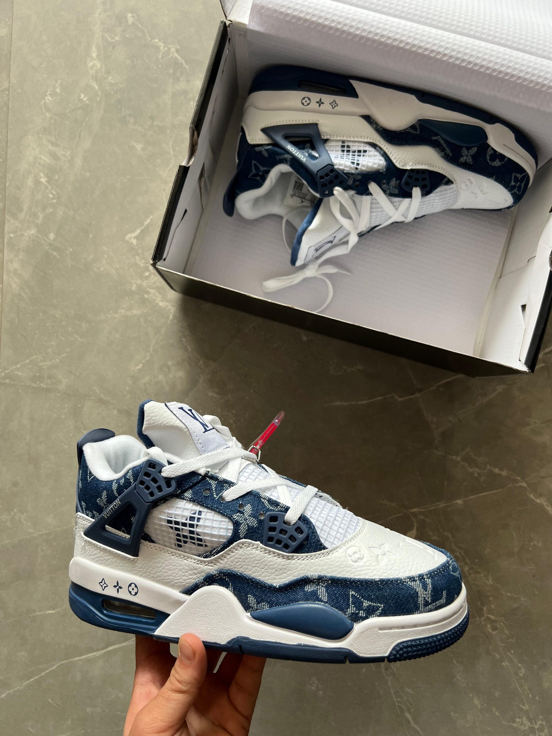 Retro 4 Lv Sneakers For Boys 4 Colors