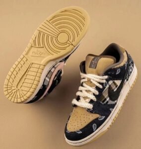 SB Dunk Travis Scott Street Shoes