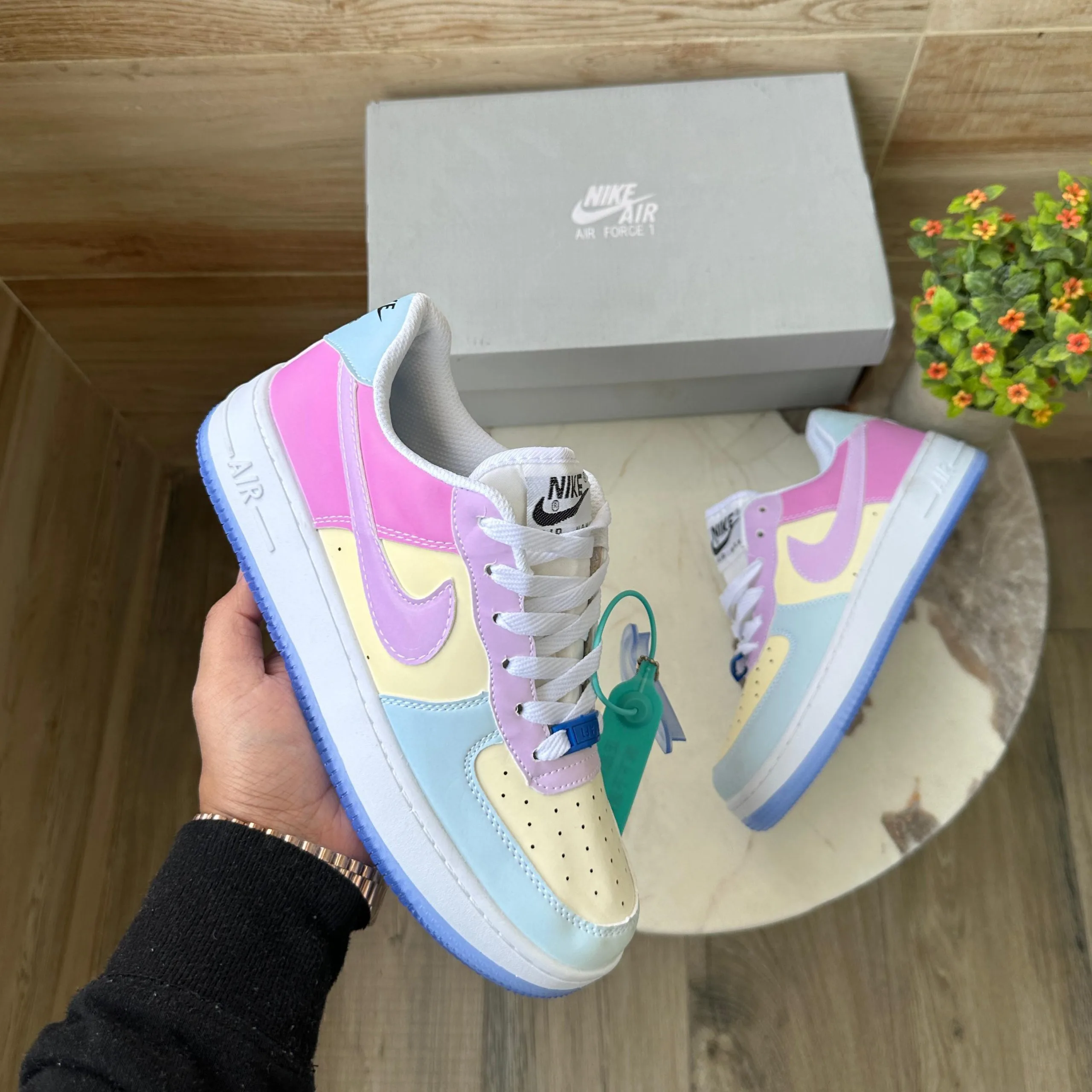 UV Reactive Branded Sneakers