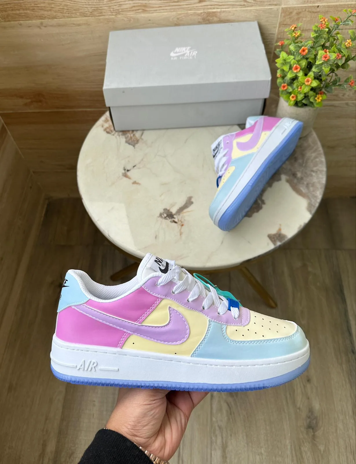 UV Reactive Branded Sneakers