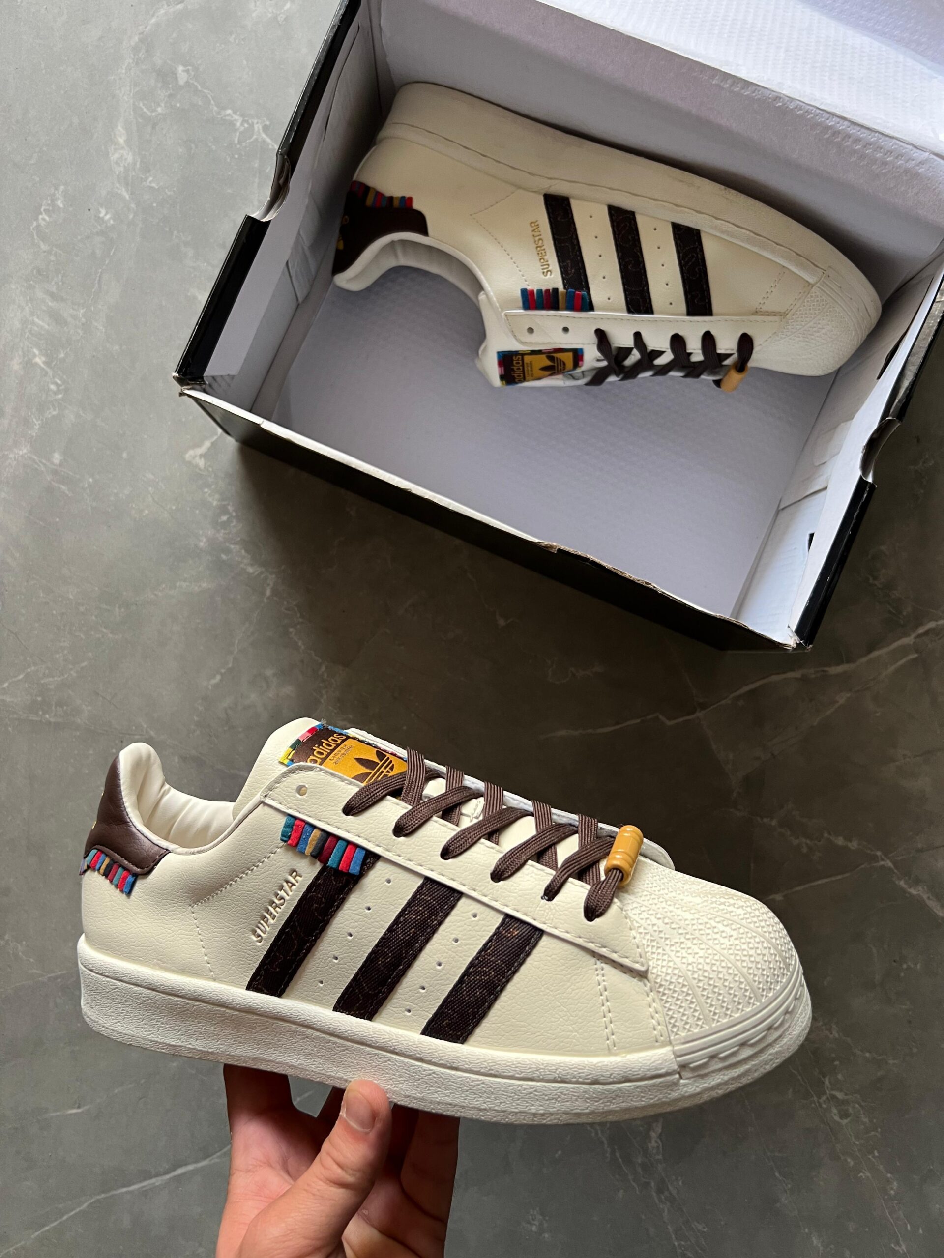 Superstar Originals Leather Sneakers 4 Colors
