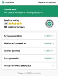 7AShoes Certificate, Replica Shoe Shop, Best 1st copy shoes. Find all big brands First Copy Shoes online