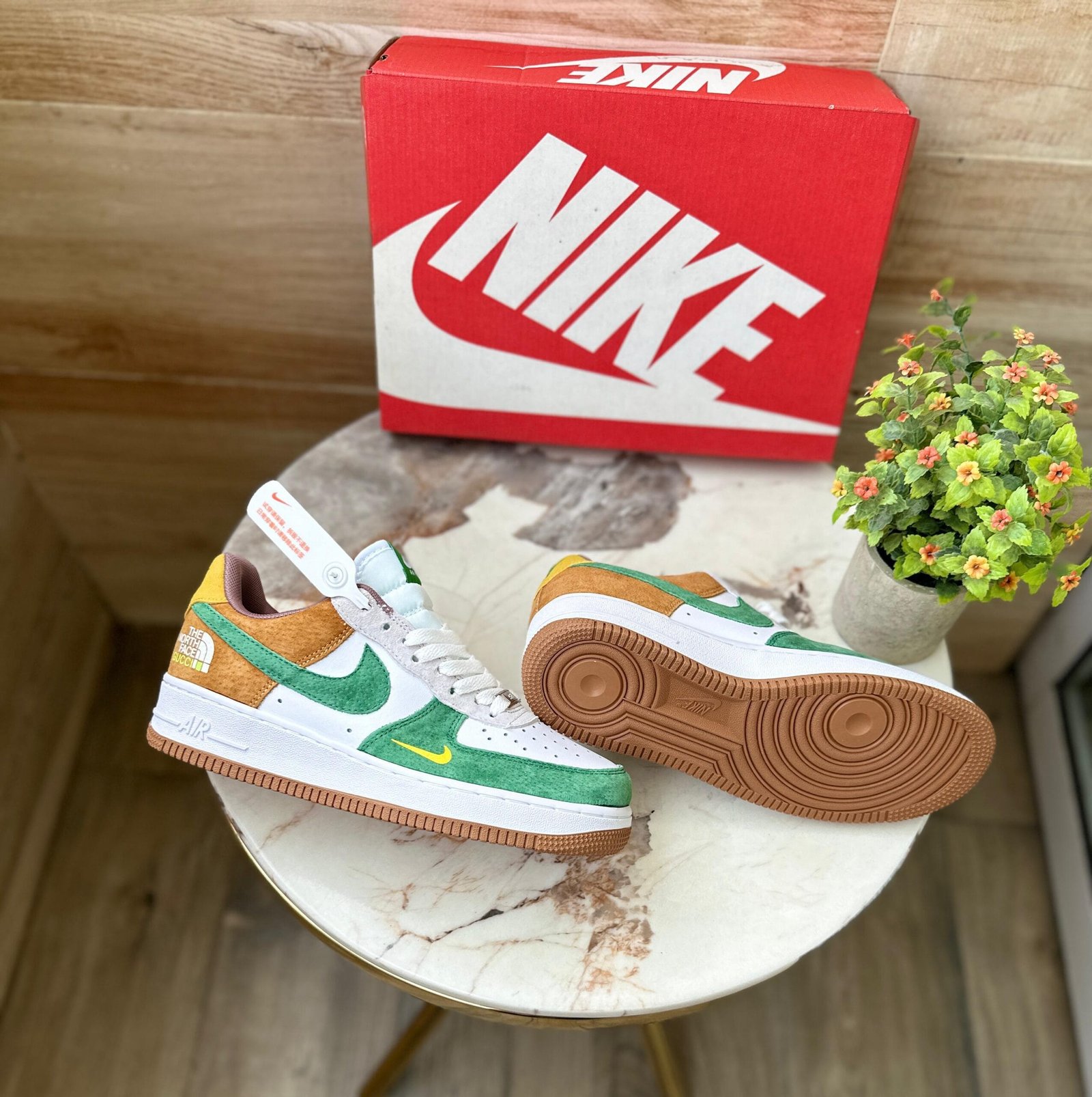 Airforce North Face Sneakers For Boys