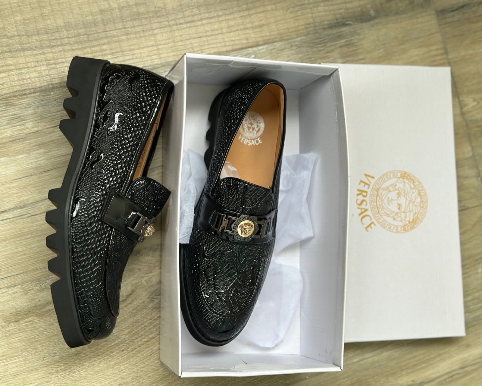 Imported Loafers With Dust Bag Original Box