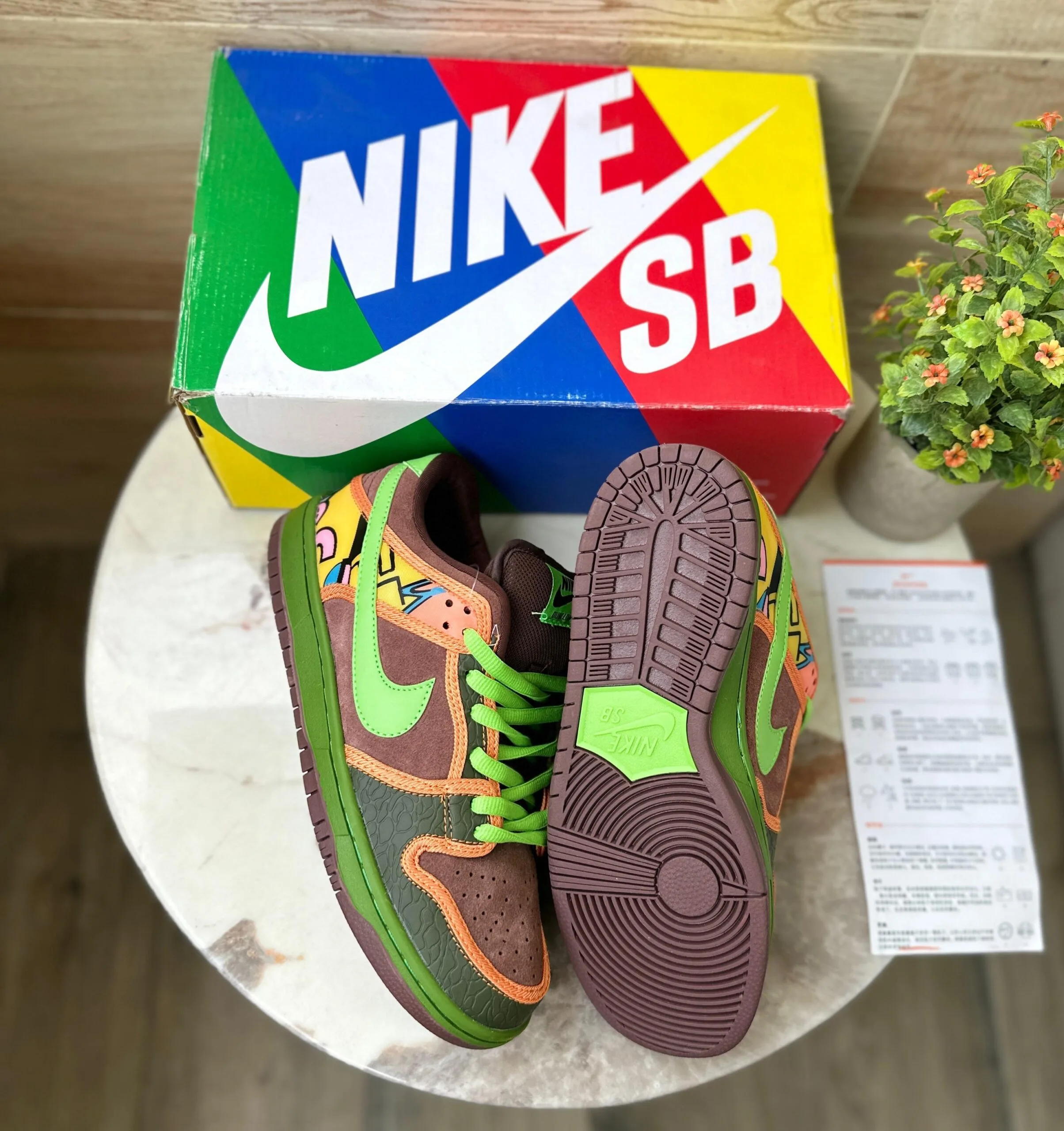 SB Dunk De La Soul Sneaker For Boys | 7AShoes First Copy
