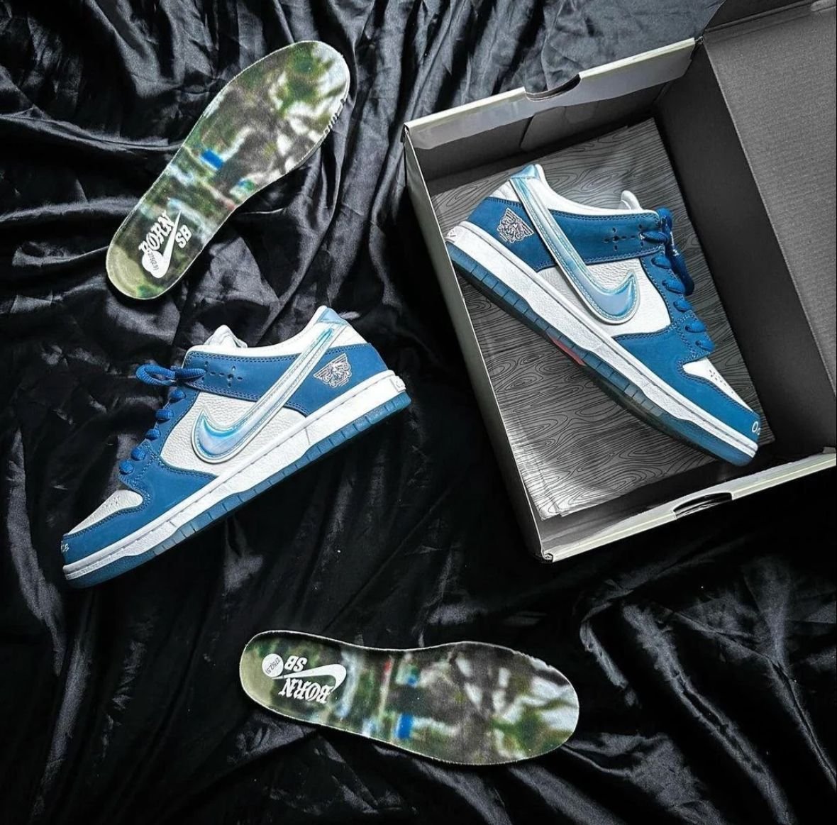SB Dunk X Born Raised Shoes In Stock