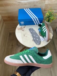 Samba 2023 Grey Green Shoes