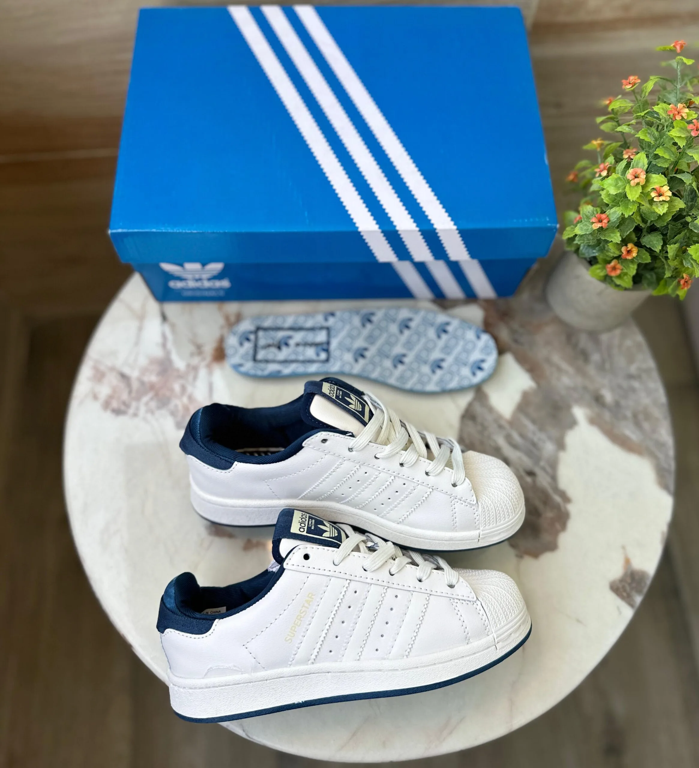 adidas gazelle silver green womens adidas Superstar Parley 'Footwear White/Off White' main image 1