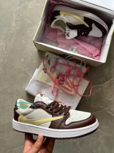 Air Cut Low Travis Scott Full Leather Shoes