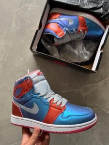Retro High Starfish Blue Sneakers Limited Stock