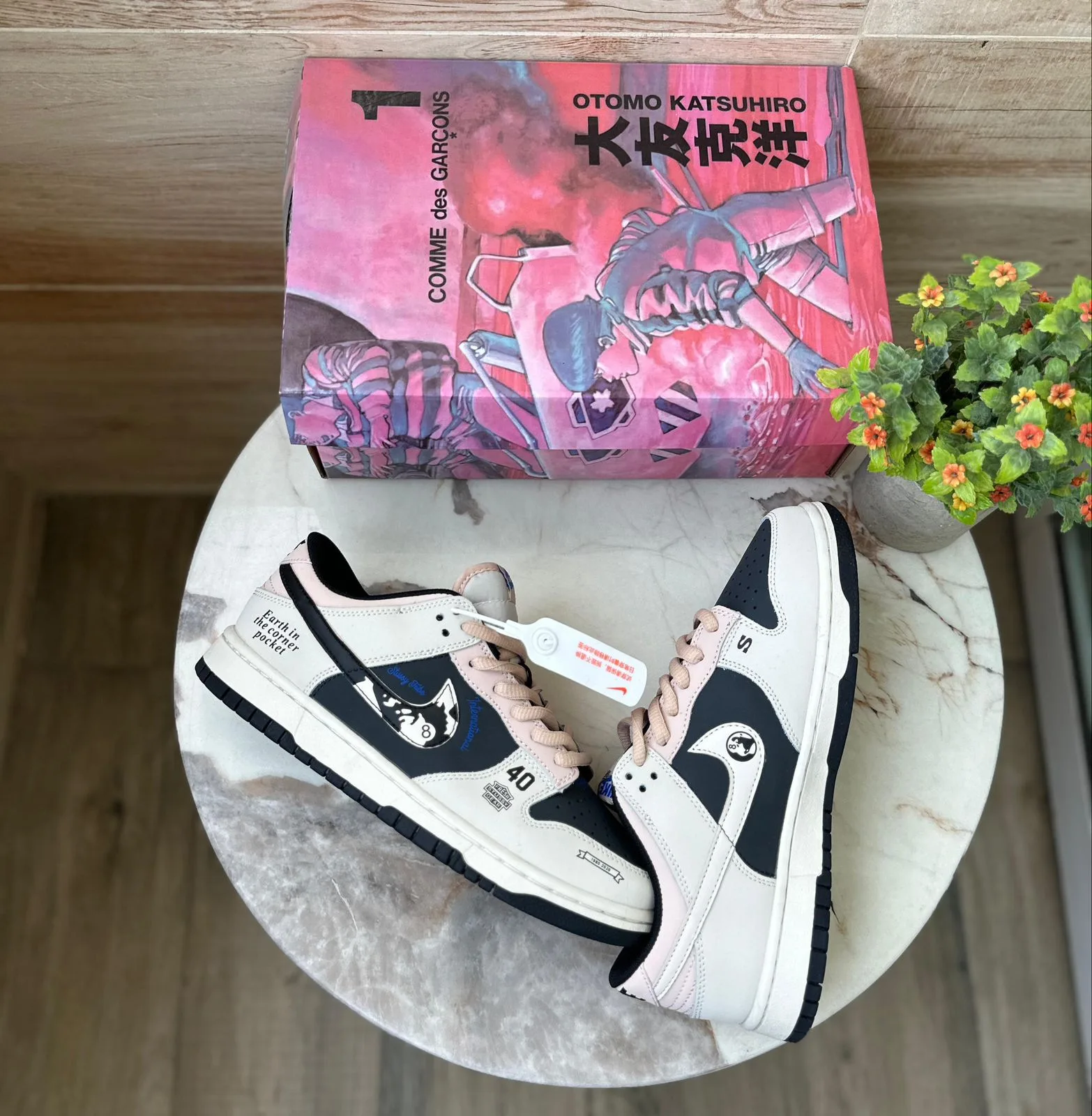 靴 NIKE STUSSY DUNK 28cm Nike Stussy Beemer Dunk Low Sneakers - E-SEVEN STORE
