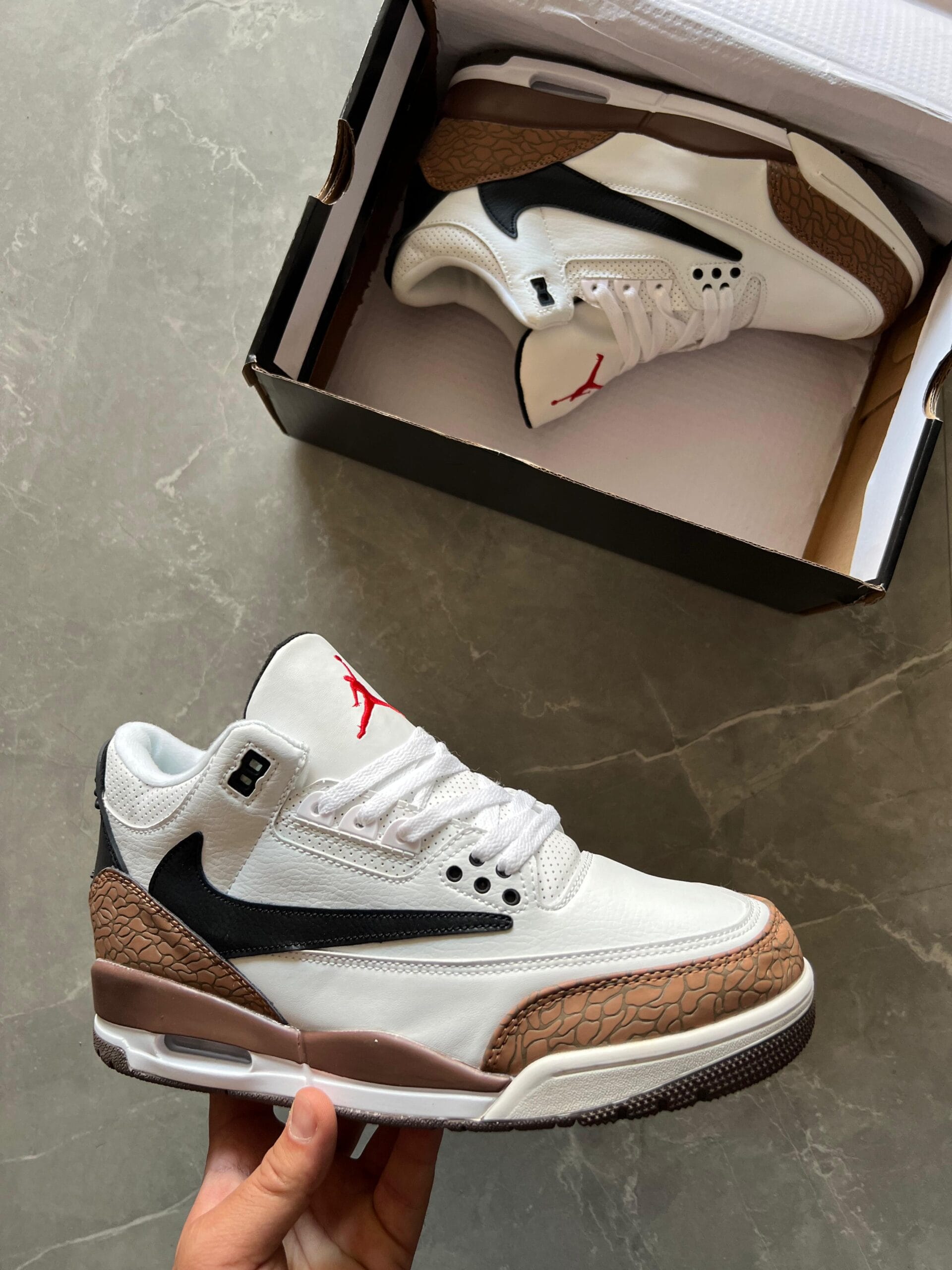 Retro 3 Travis Scott Sneakers Limited Stock Buy Online in India 7AShoes