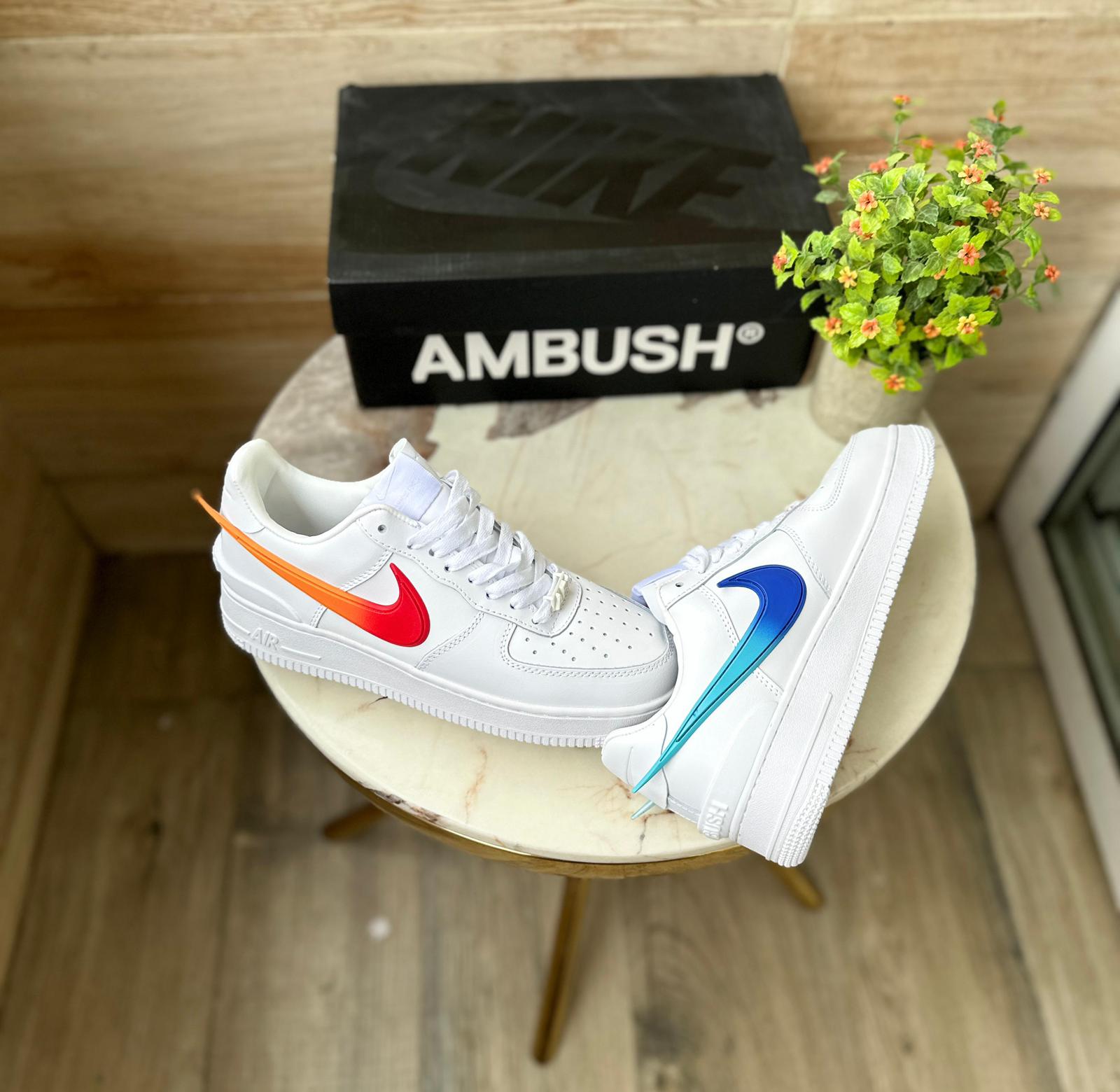 Airforce Ambush White Blue Orange For Boys