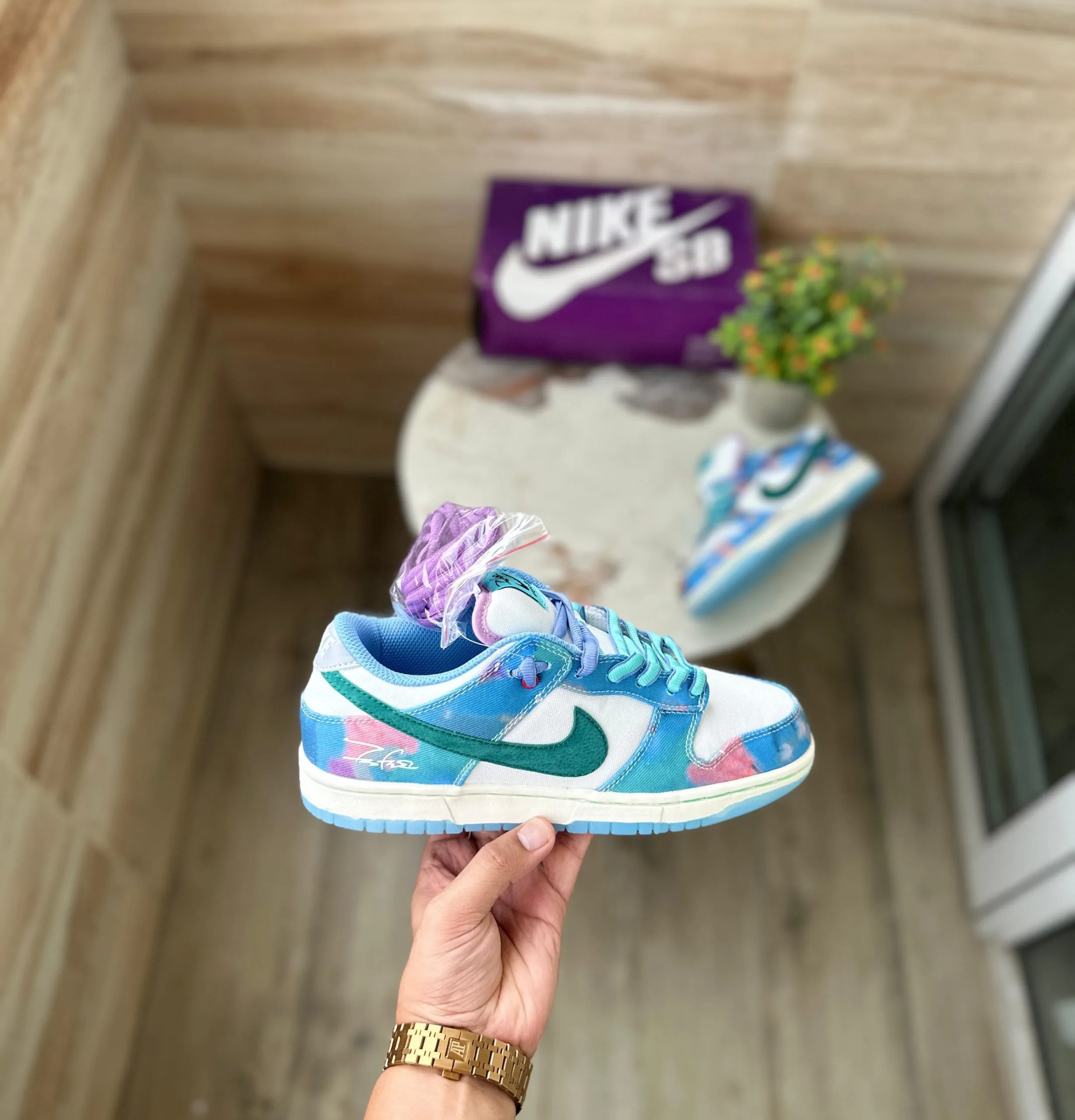 SB Dunk Futura Laboratories Shoes For Boys