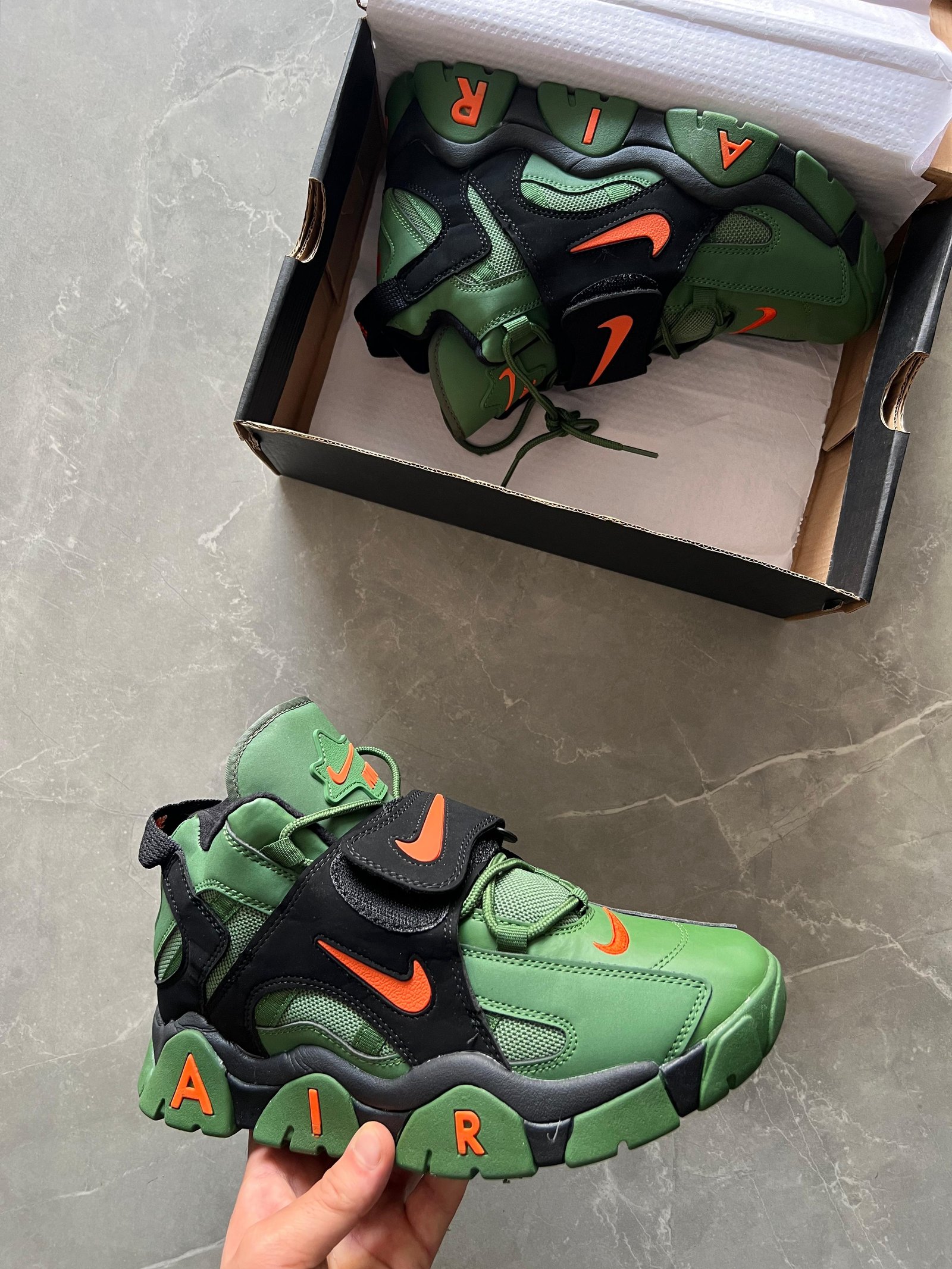 nike air barrage for sale