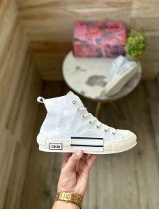 Mid Trainers Tripple White Sneakers For Boys