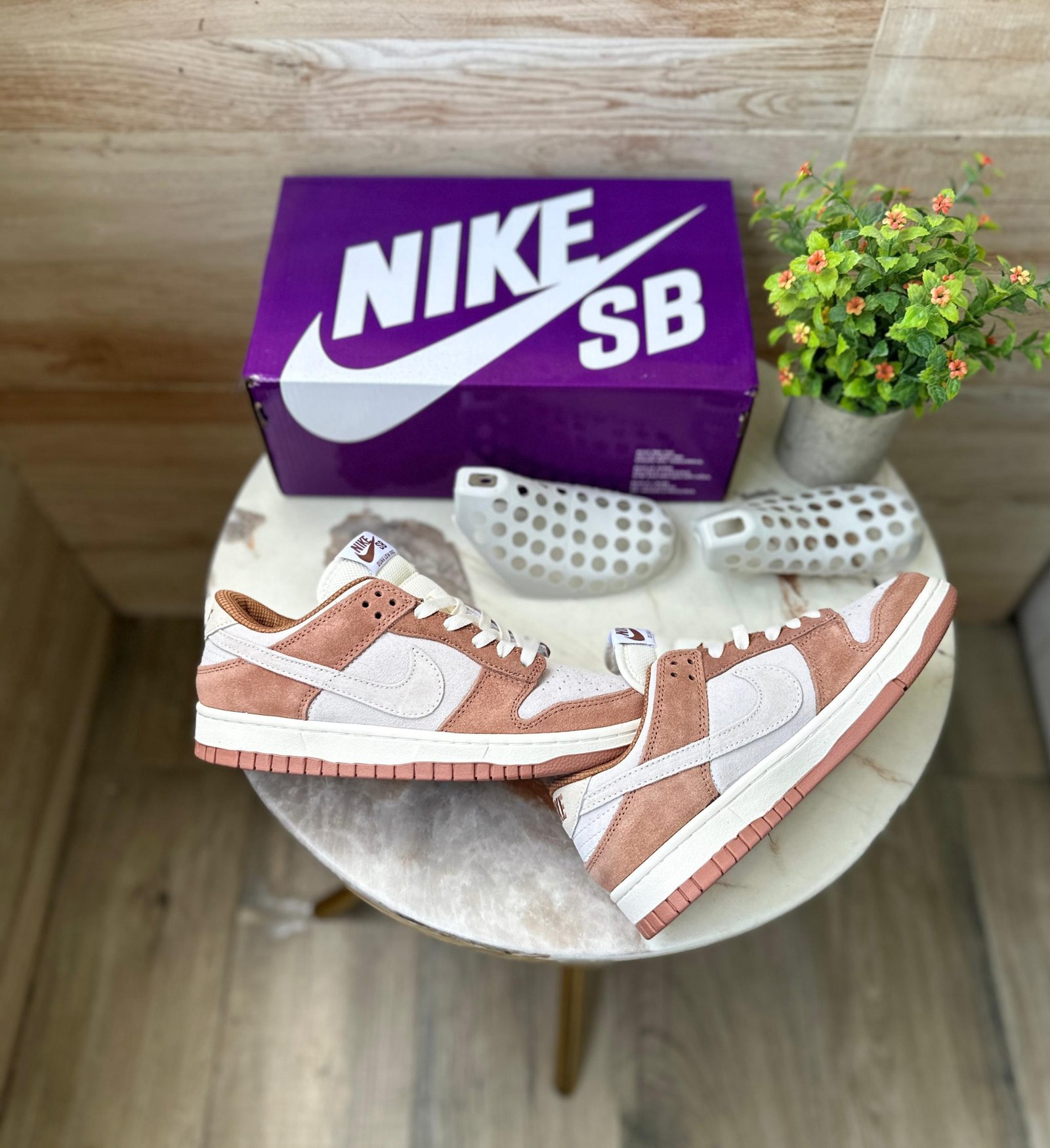 SB Dunk Low Medium Curry Shoes For Boys
