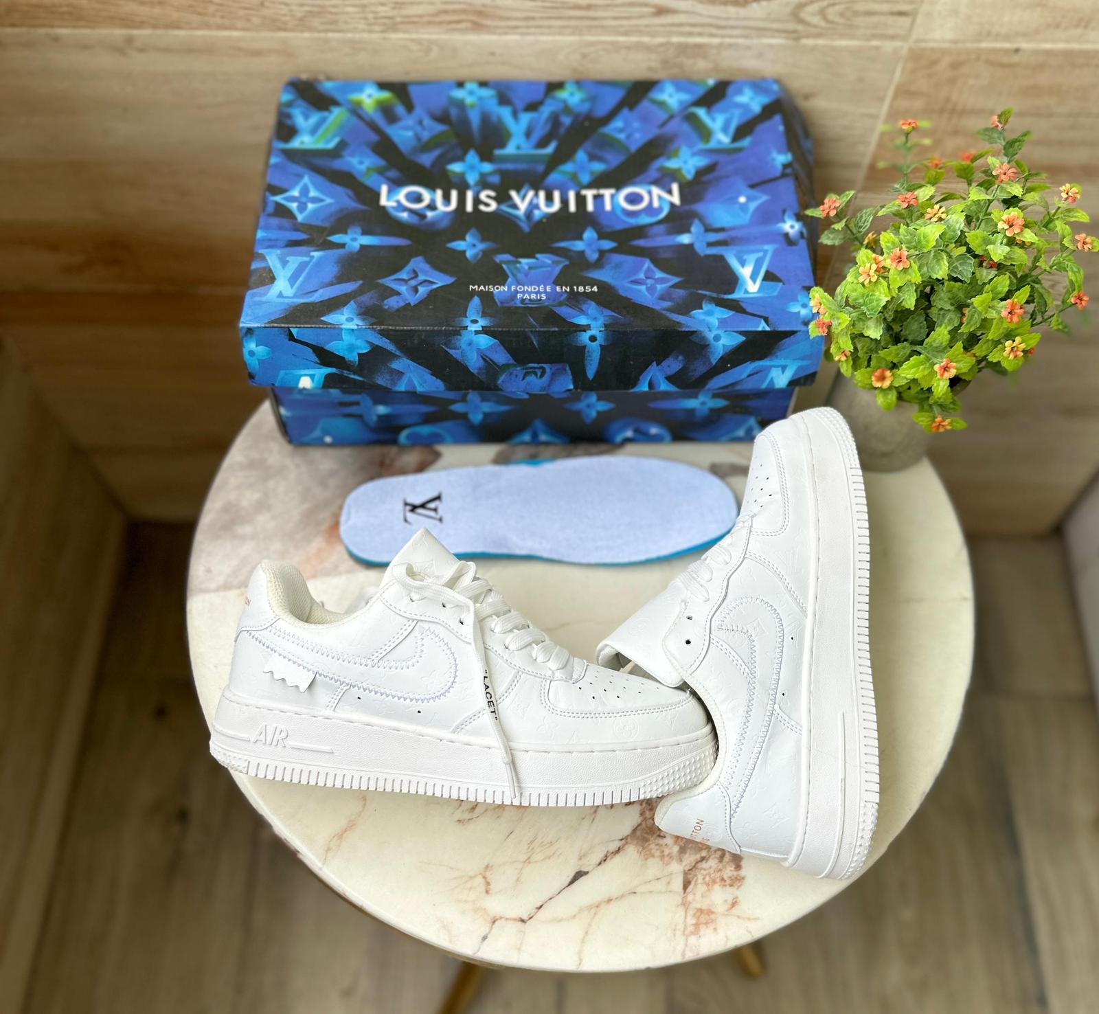 Airforce Lv Sneakers Leather Quality On Sale