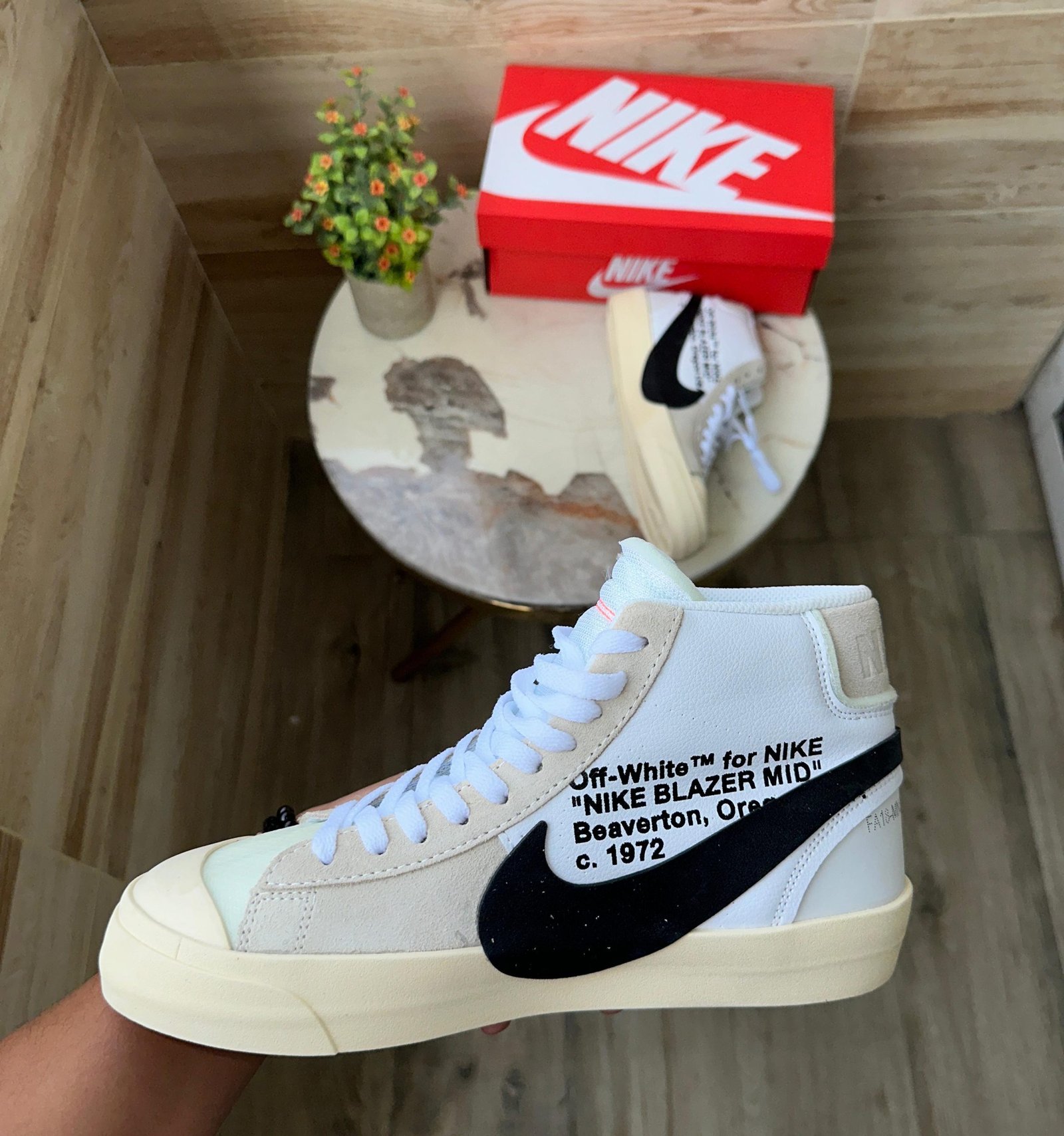 Blazer Off White Shoes On Best Clearance Sale