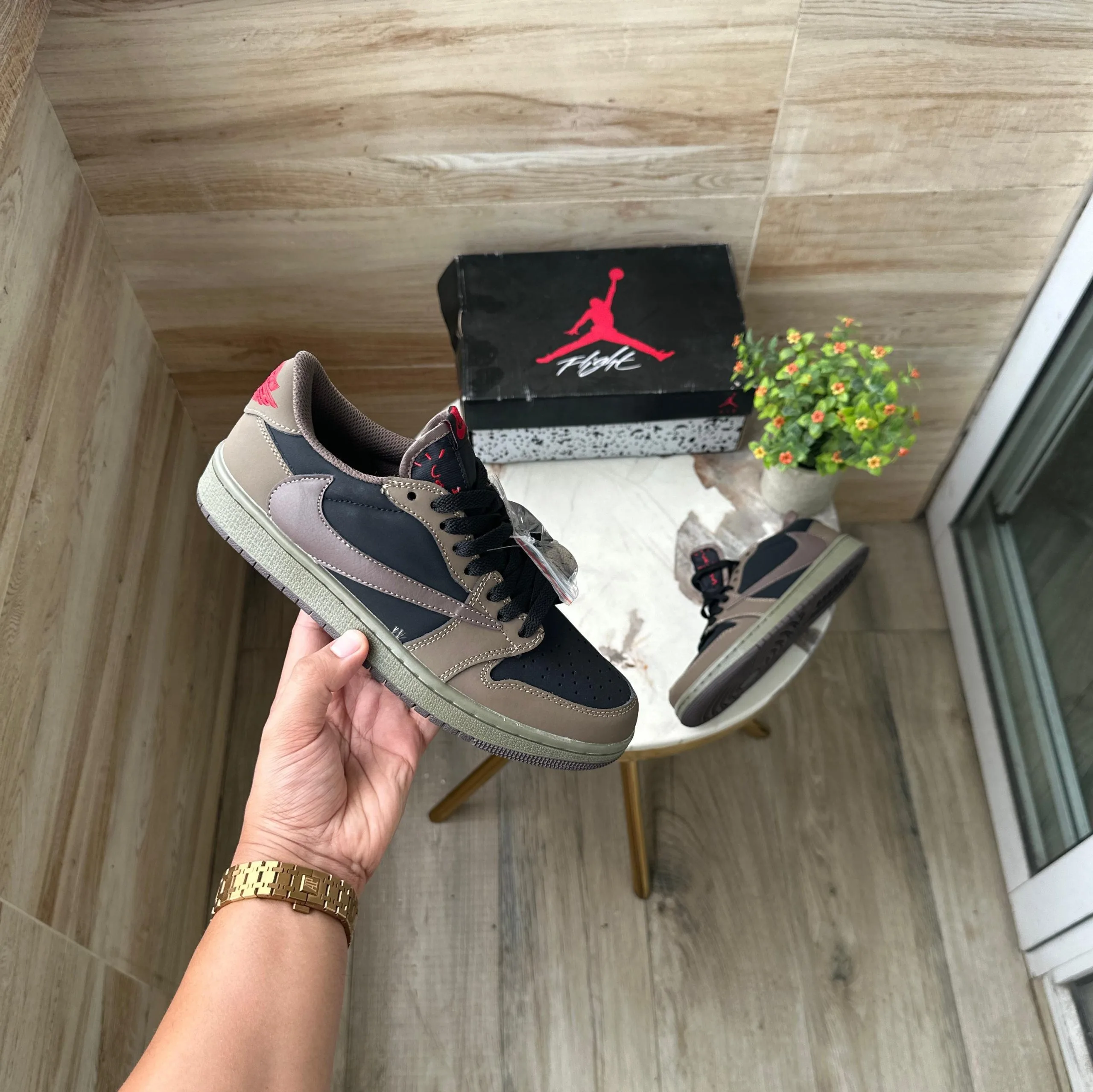 Cactus Jack Brown Travis Scott Sneakers On Sale