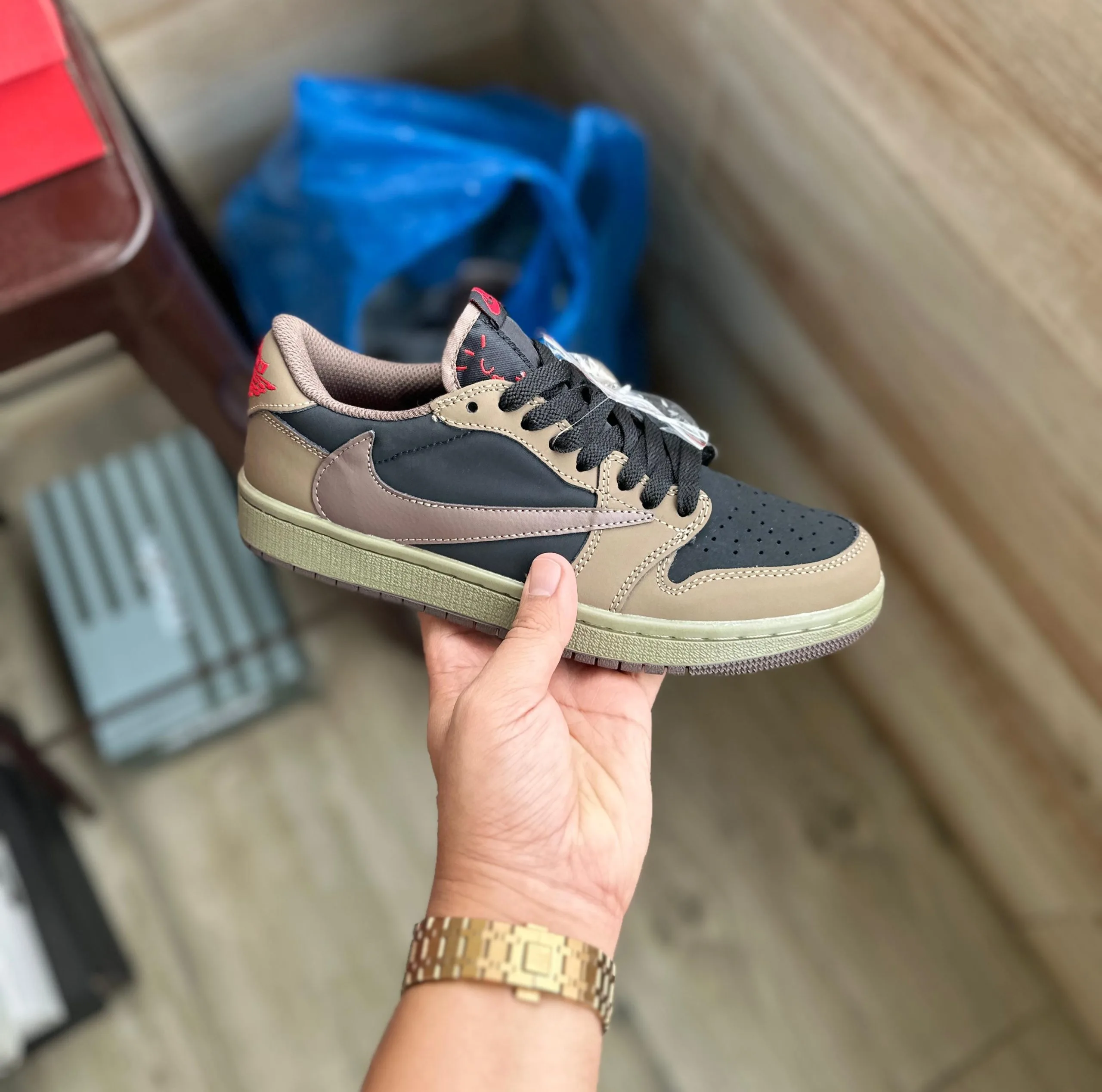 Cactus Jack Brown Travis Scott Sneakers On Sale