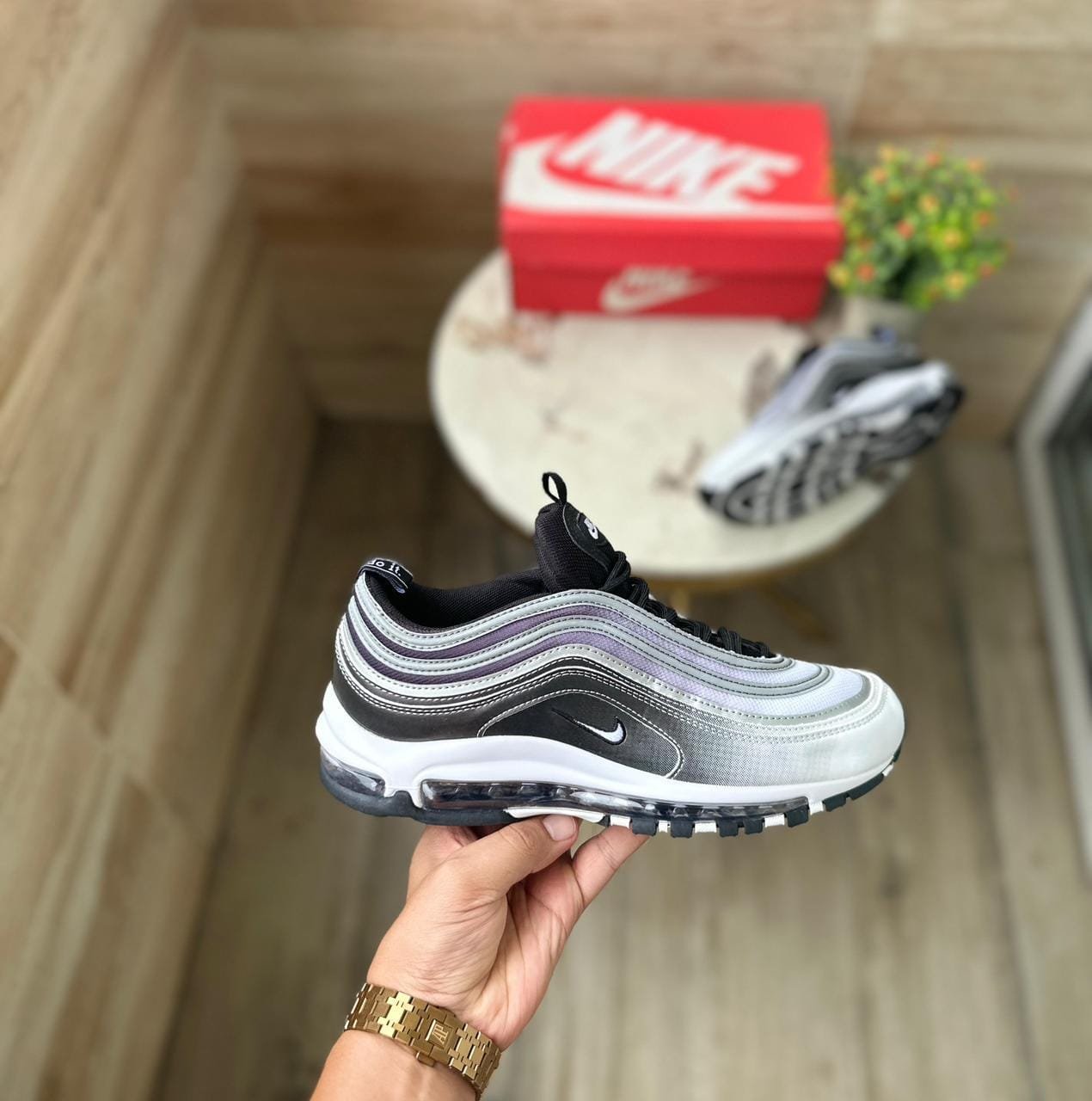 Max 97 Gradient Fade Sneakers On Sale