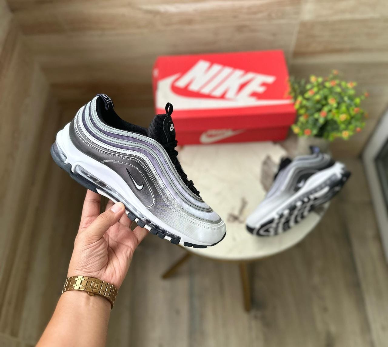 Max 97 Gradient Fade Sneakers On Sale