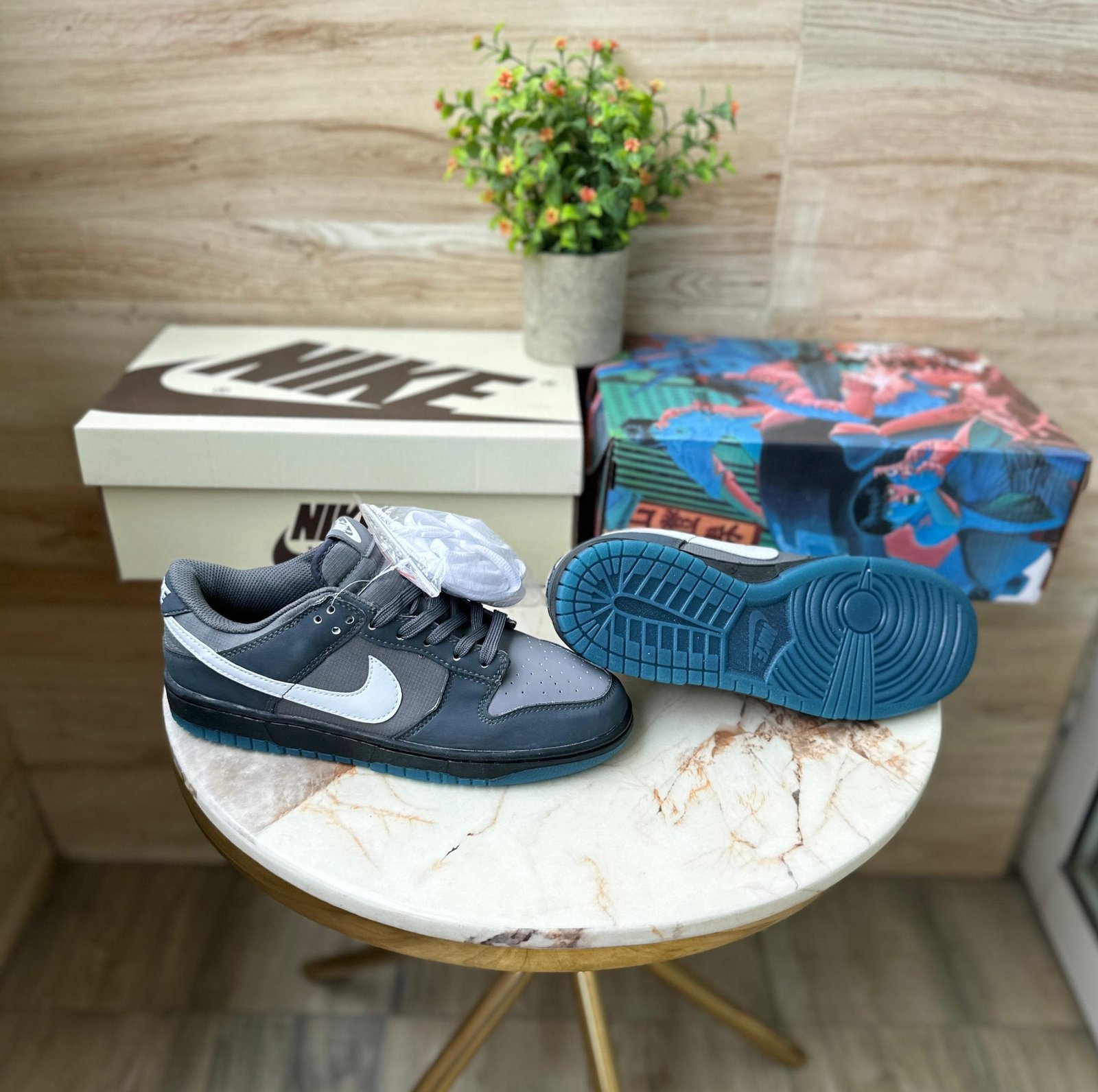 SB Dunk Low Anthracite Sneakers In Stock
