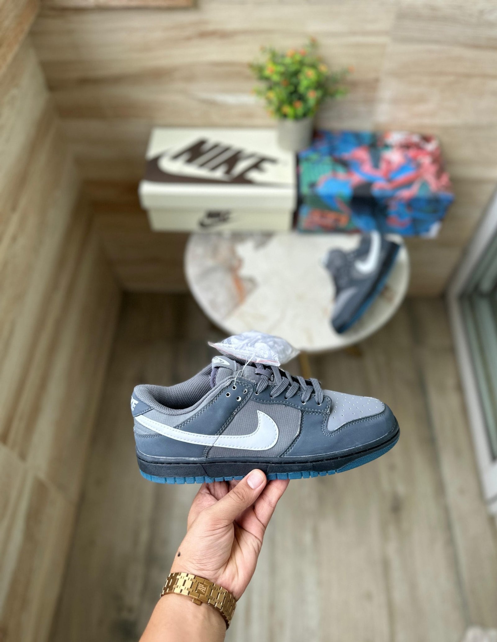 SB Dunk Low Anthracite Sneakers In Stock