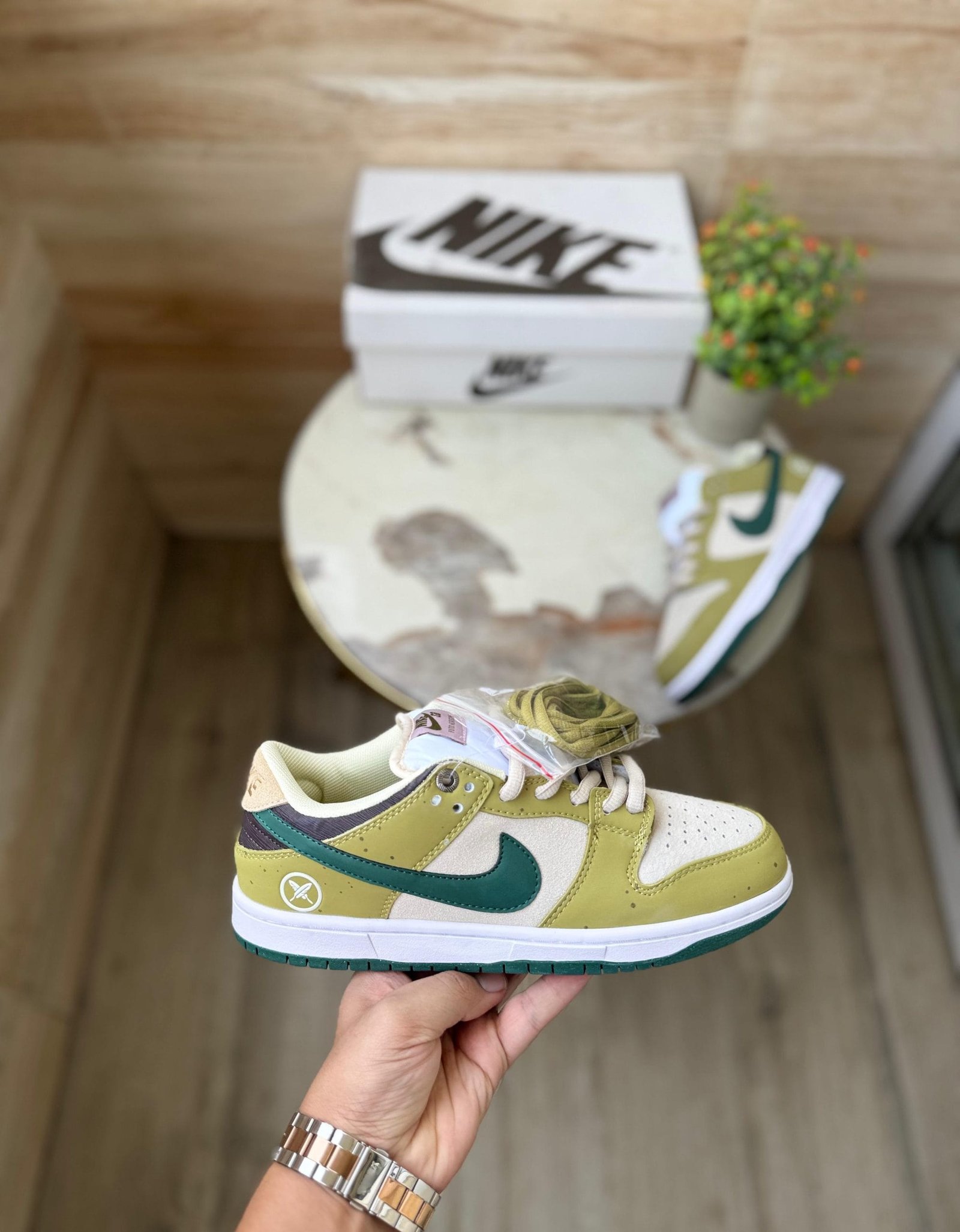 Dunk Yuto Asparagus Sneakers On Sale
