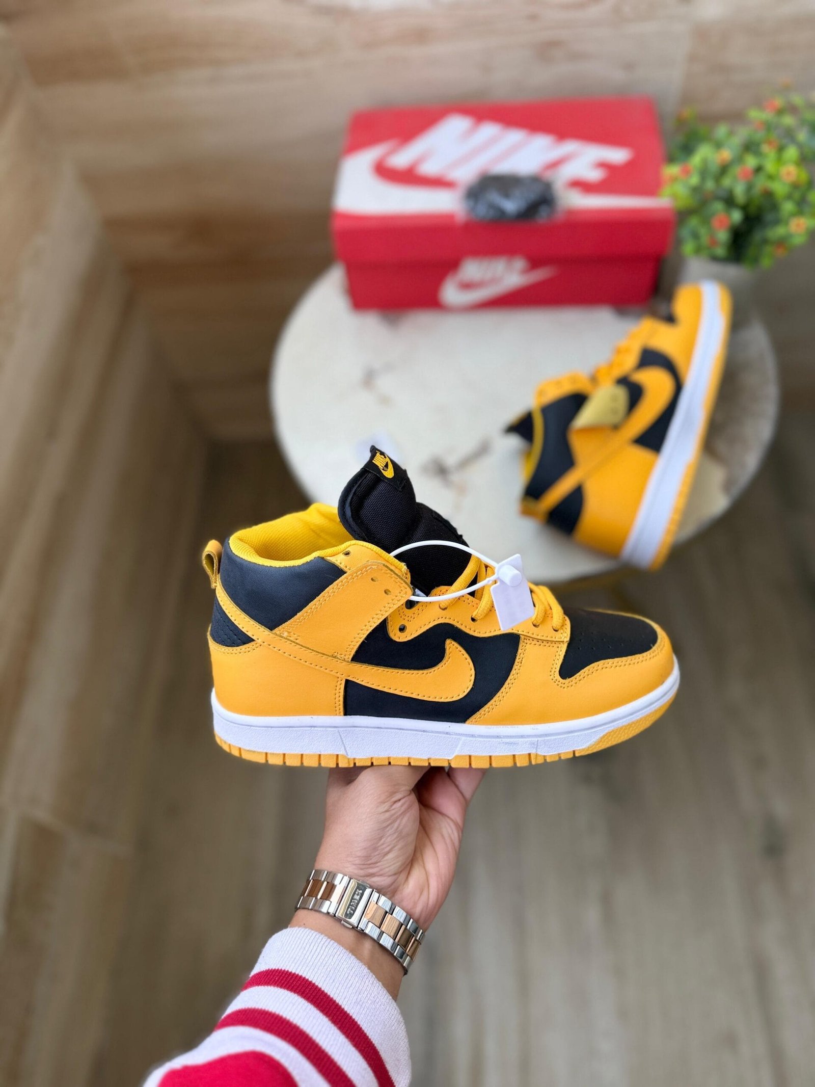 Full Leather Sneakers Air Jrdn Retro